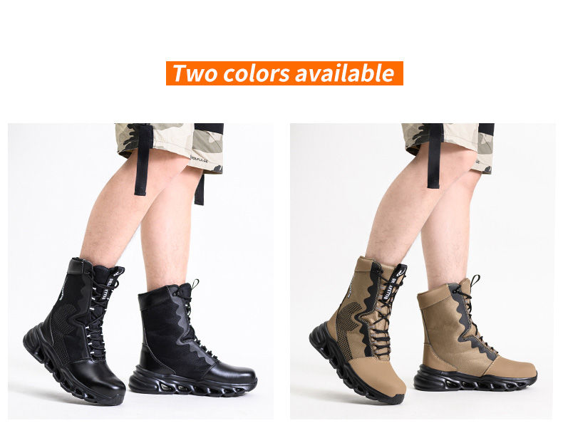 Miniaturbild: Fashion Work Boots Men Protective Shoes Safety Boots Steel Toe Shoes Outdoor Hik