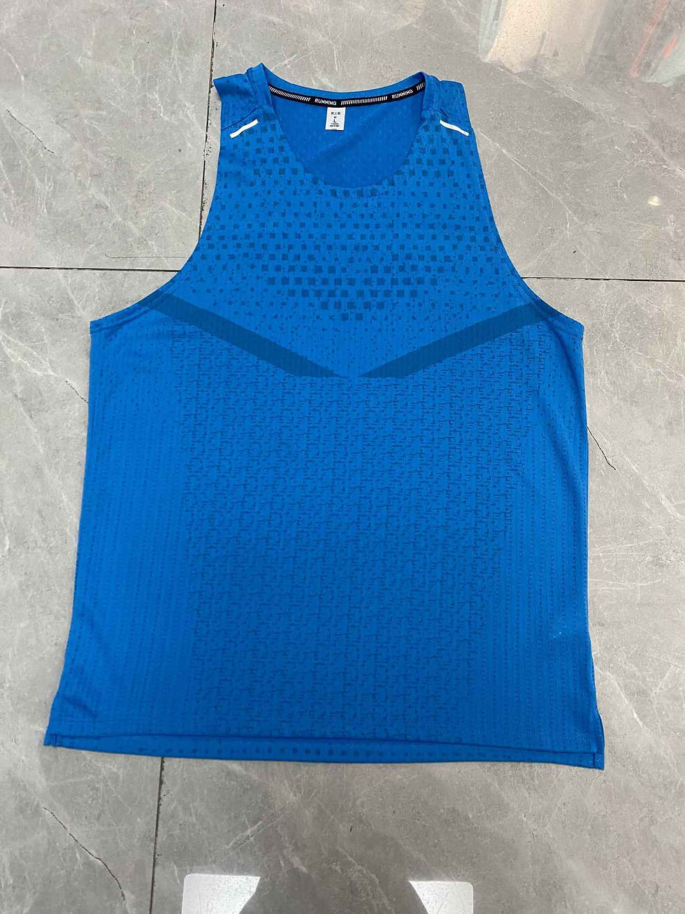 Thumbnail: Men Gym Vest Quick-Drying Mesh Breathable Summer Cool Beach Travel Undershirt Ba