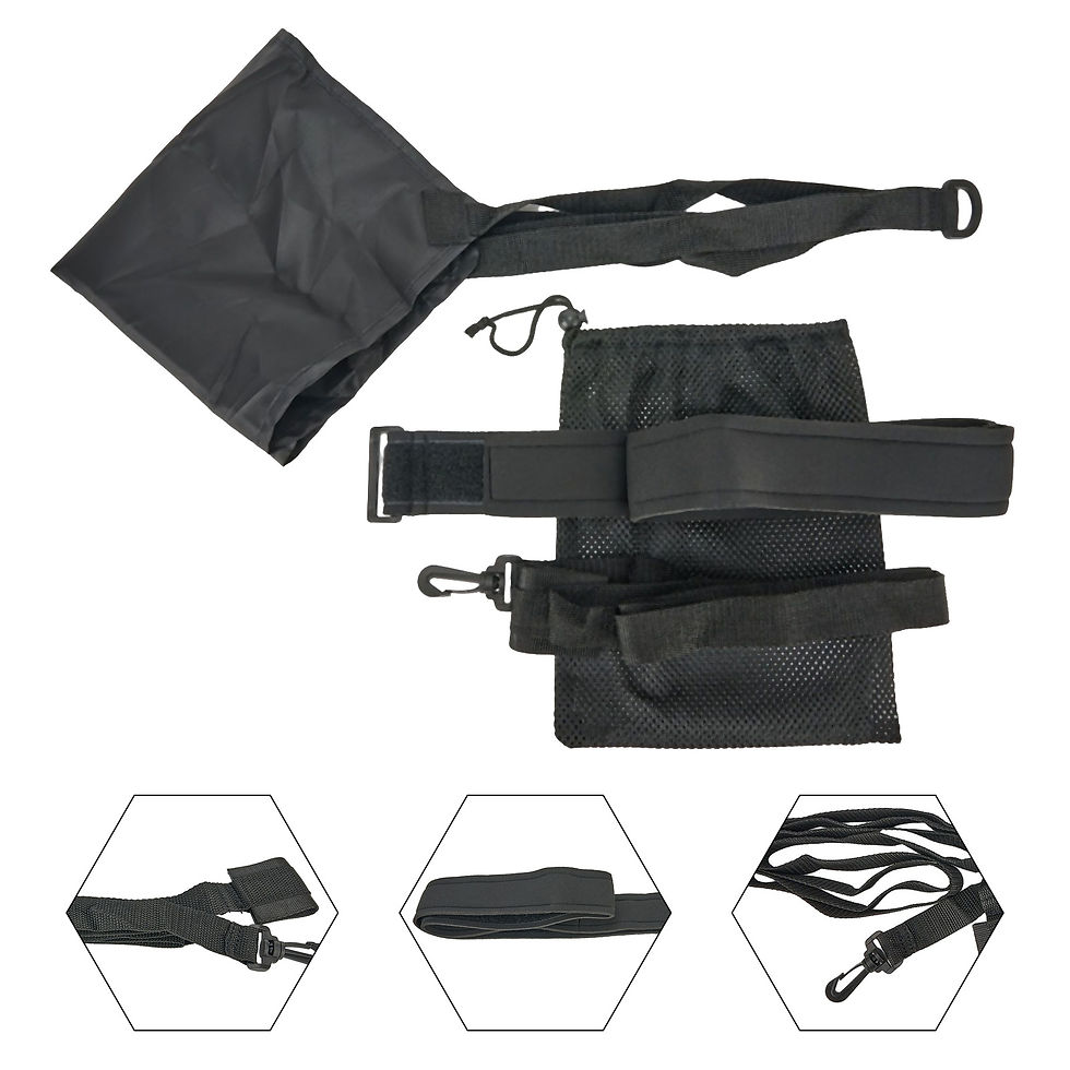 Thumbnail: Swimming Strength Training Resistance Belt Training Equipment  Adults Kids Swim 