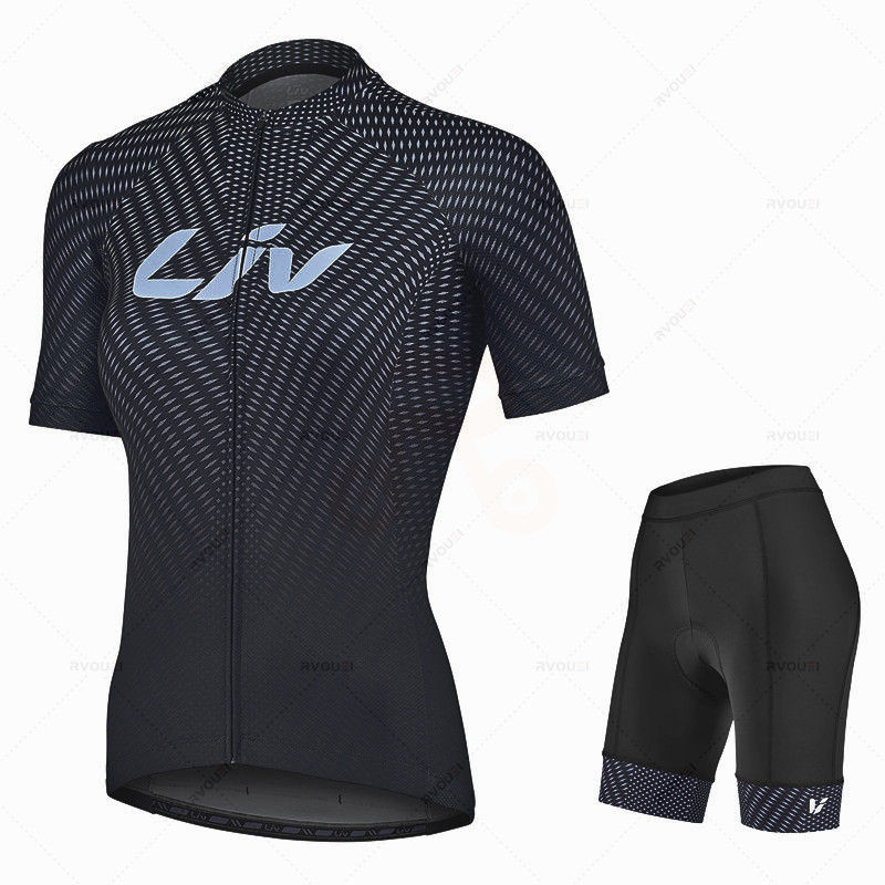Thumbnail: 2026 New LIV Pro Cycling Jersey Set Woman MTB Bike Clothes Summer Bicycle Clothi