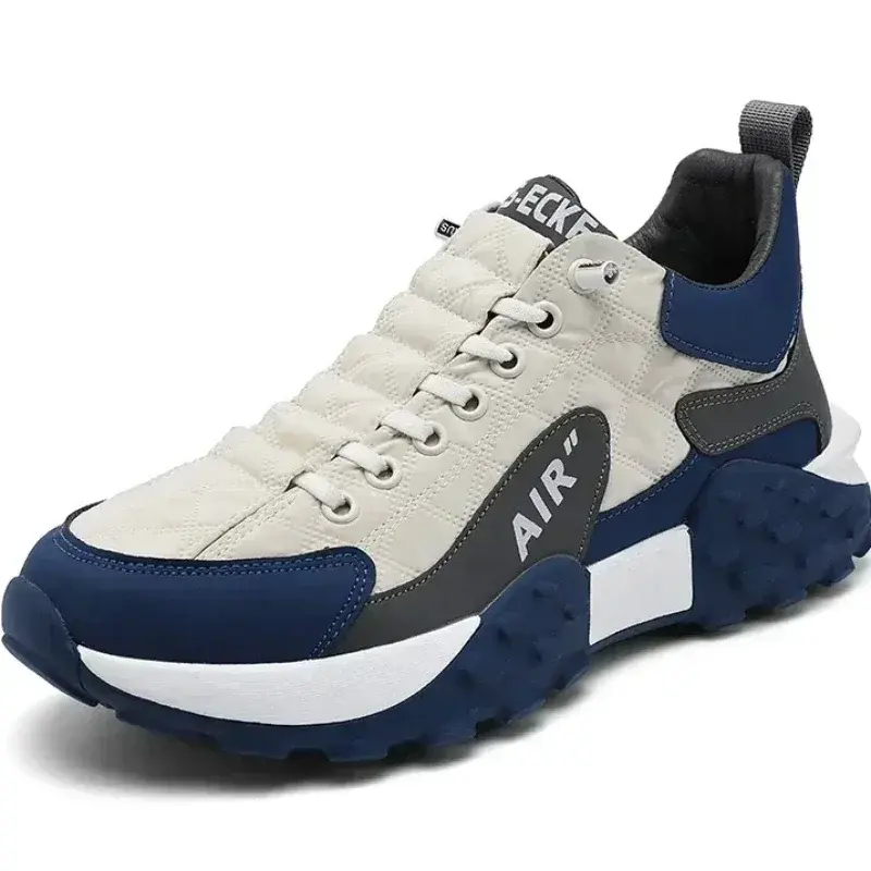 Thick Sole Mens Sneakers Fashion Man Shoe Versatile Vulcanized Shoe Lace Up Outd