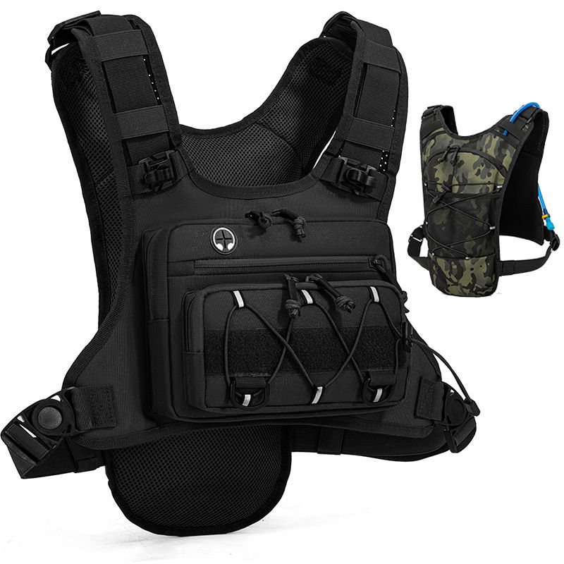 Running Chest Pack Hydration Vest For Cycling Hiking Bicycle Race Marathon Bag M
