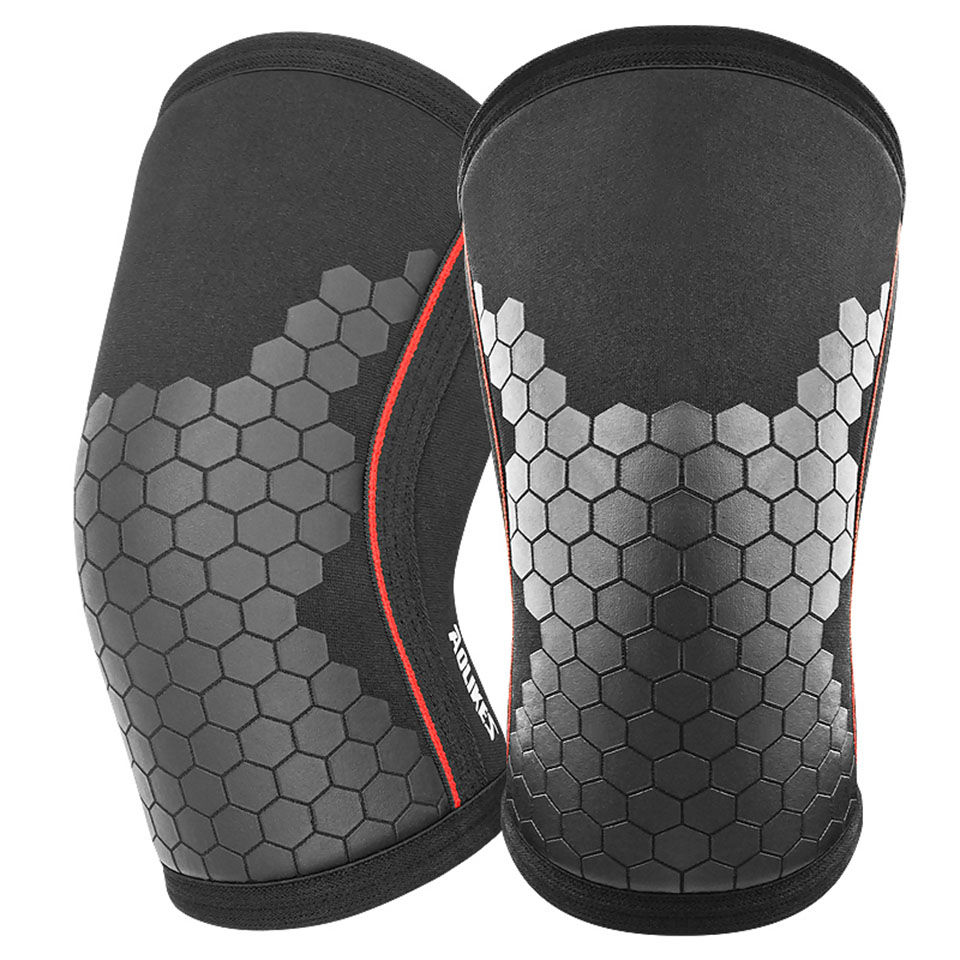 Thumbnail: AOLIKES Elbow Sleeves (Pair),Support for Weightlifting,Powerlifting,Squat,Basket