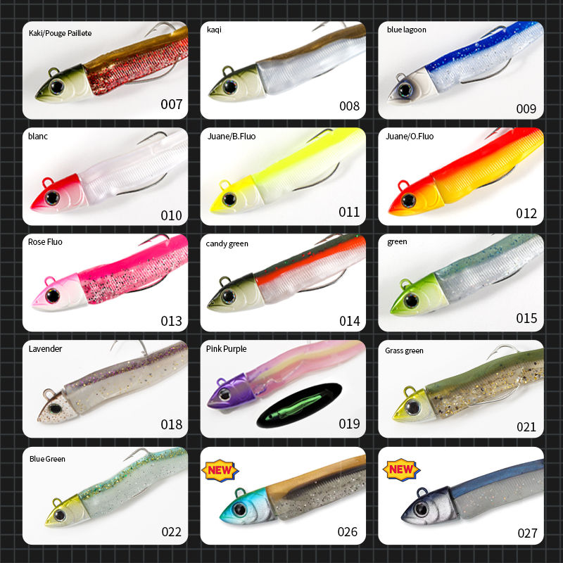 Thumbnail: Hunthouse Barre T. Minnow 7g/12g/25g/40g/60g/90g/120g Easy Shiner Soft Fishing L