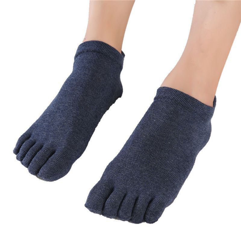 Miniaturbild: Men Sports Socks Yoga Toe Socks High Quality Anti Slip Five Fingers Pilates Sock
