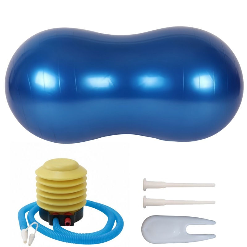 Thumbnail: Anti-burst peanut yoga ball 90x45cm for home exercises fitness equipment sport g