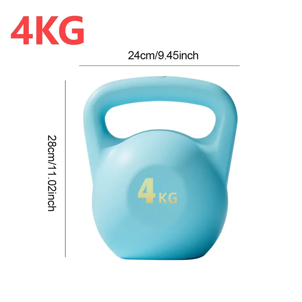 Thumbnail: 4/6KG Soft Kettlebell Water-filled Kettlebell Dumbbells Fitness Training Weight 