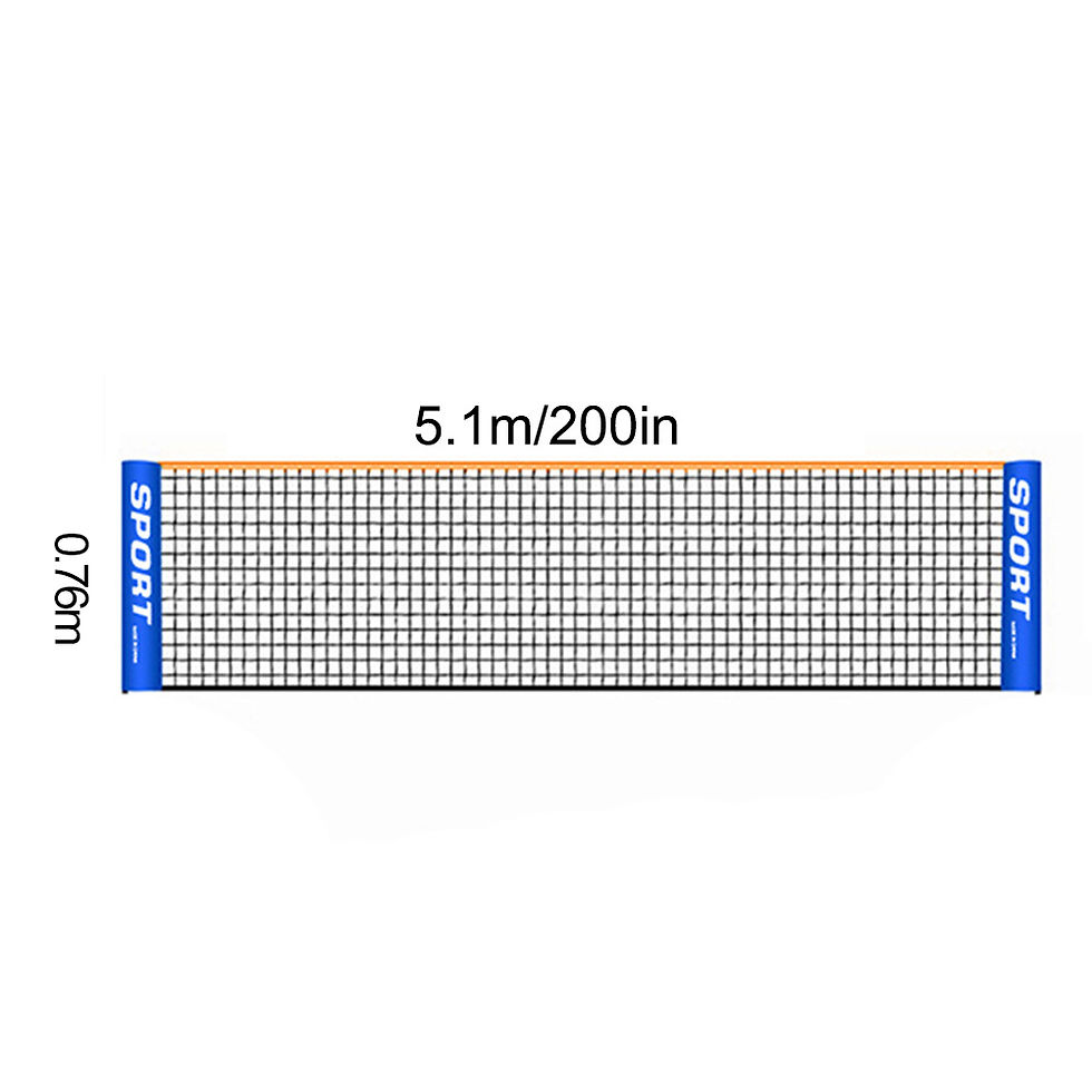 Thumbnail: Portable Folding Standard Professional Badminton Net Volleyball Tennis Nets Mesh