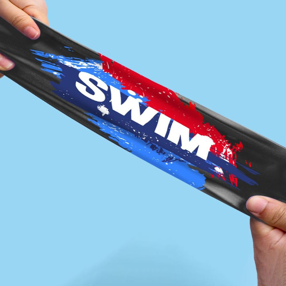 Miniaturbild: Elastic Swimming Cap Men Women Waterproof Anti-slip Silicone Swim Hat Adult Kids
