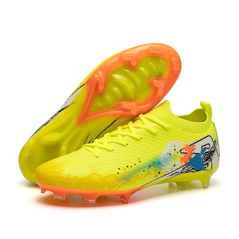 Thumbnail: New Men Football Boots Soccer Cleats FG Non-Slip Training Shoes Soccer Shoes Lon