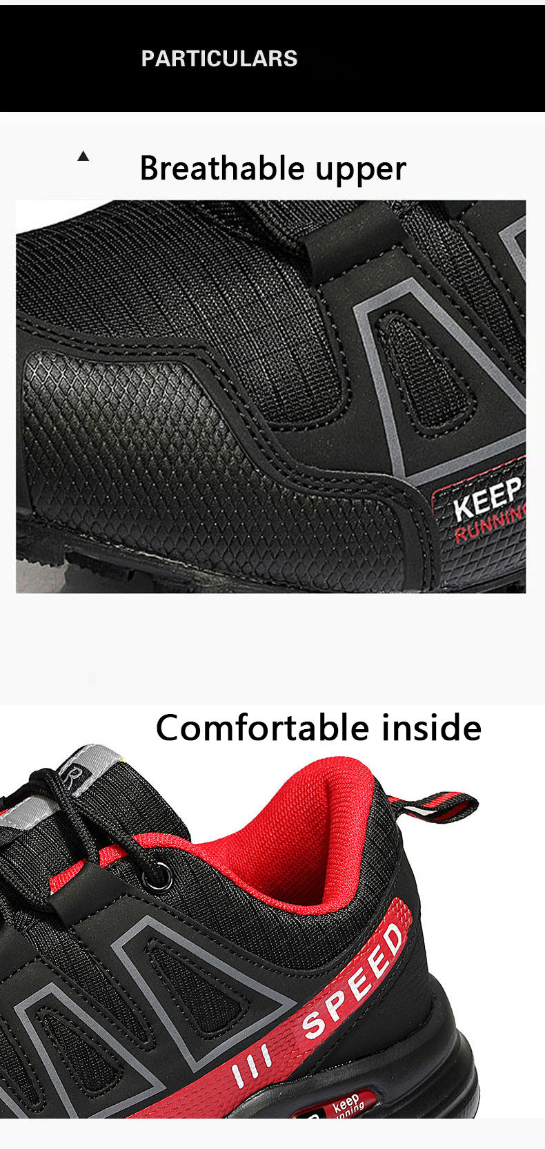 Miniaturbild: Hiking Shoes Men's Outdoor Rubber-Soled Non-Slip Tactical Training Shoes Lightwe
