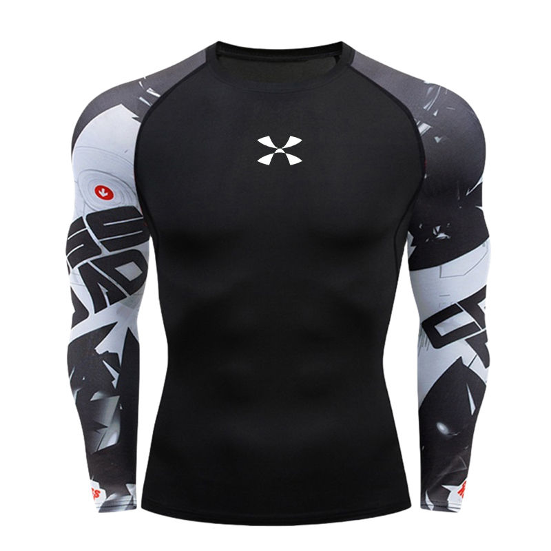 Miniaturbild: Cody Lundin Men's Compression Gym Wear Swim T Shirt Wholesale Men Gym Wear Slim 