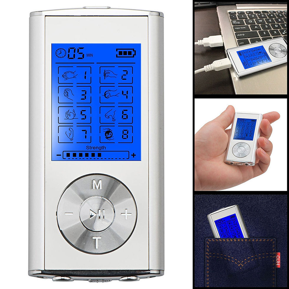 Thumbnail: Digital Therapy Unit 8 Modes Electric EMS Muscle Stimulator Tens  Machine Physio