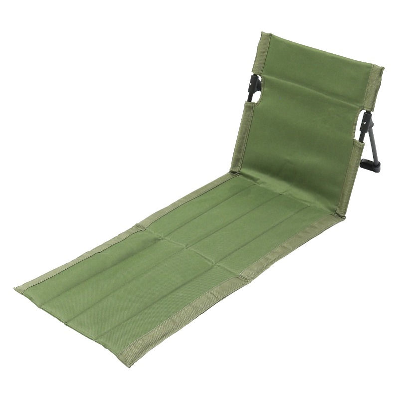 Thumbnail: Outdoor Foldable Camping Chair Oxford Cloth Camping Floor Chair Garden Park Sing