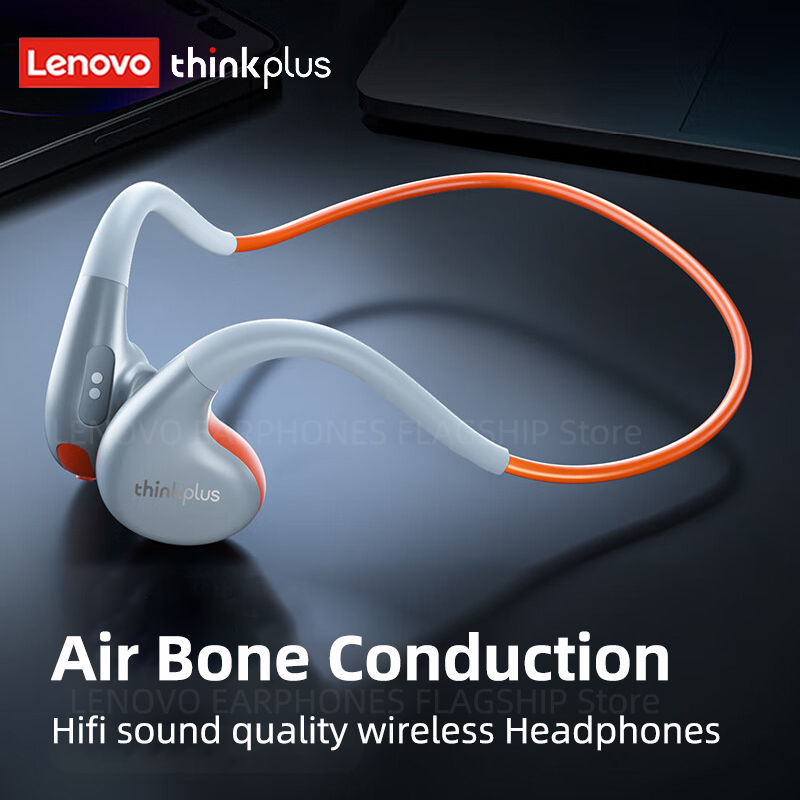 Thumbnail: Original Lenovo X7 Air Conduction Headphone Wireless Bluetooth 5.3 Earphones Bon