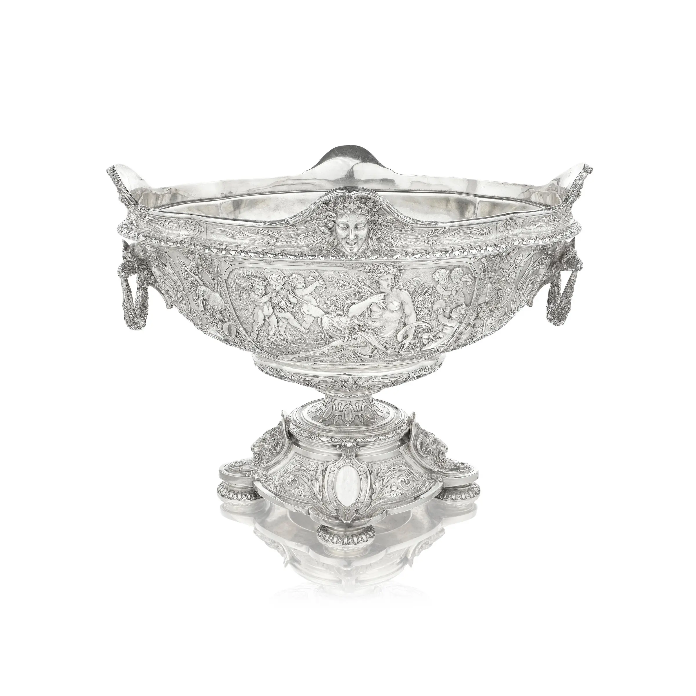 Elington Centre Piece 1900 Silver