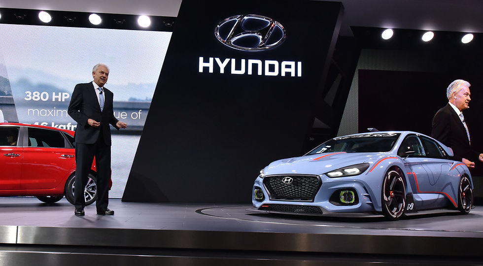 Hyundai Press Conference Paris 2016