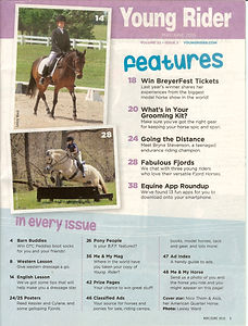 Young Rider Magazine_Feature Photo for 'Fabulous Fjords'