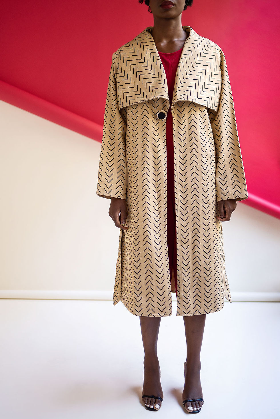 Thumbnail: denim trench coat