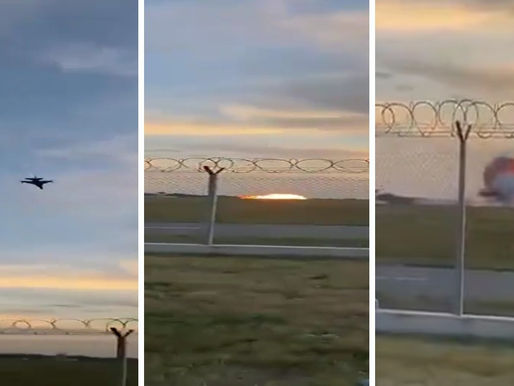 Jet F-16 Tentera Poland Terhempas Ketika Latihan Pertunjukan Udara, Juruterbang Maut