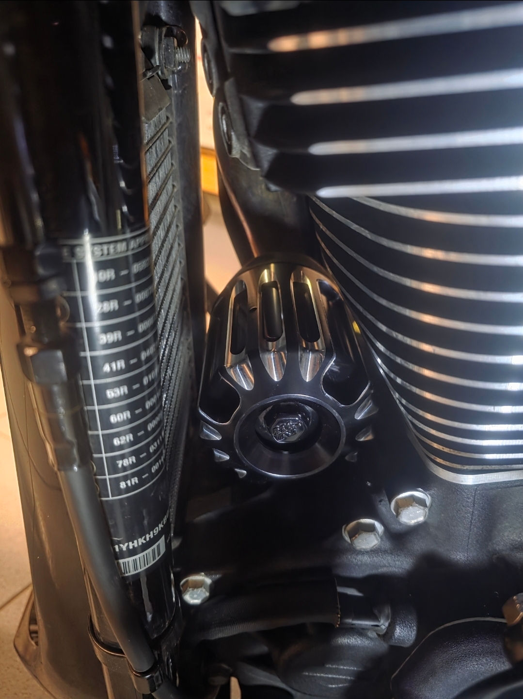 Warpath Moto CNC Billet Oil Filter Cover - Black