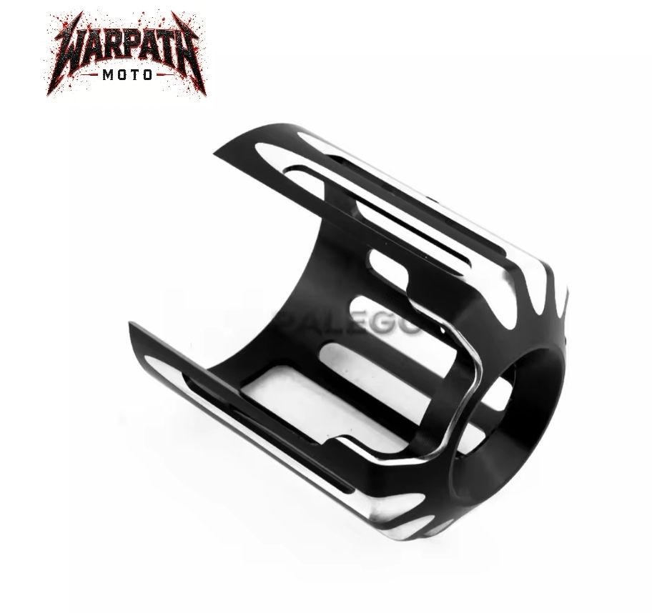 Warpath Moto CNC Billet Oil Filter Cover - Black