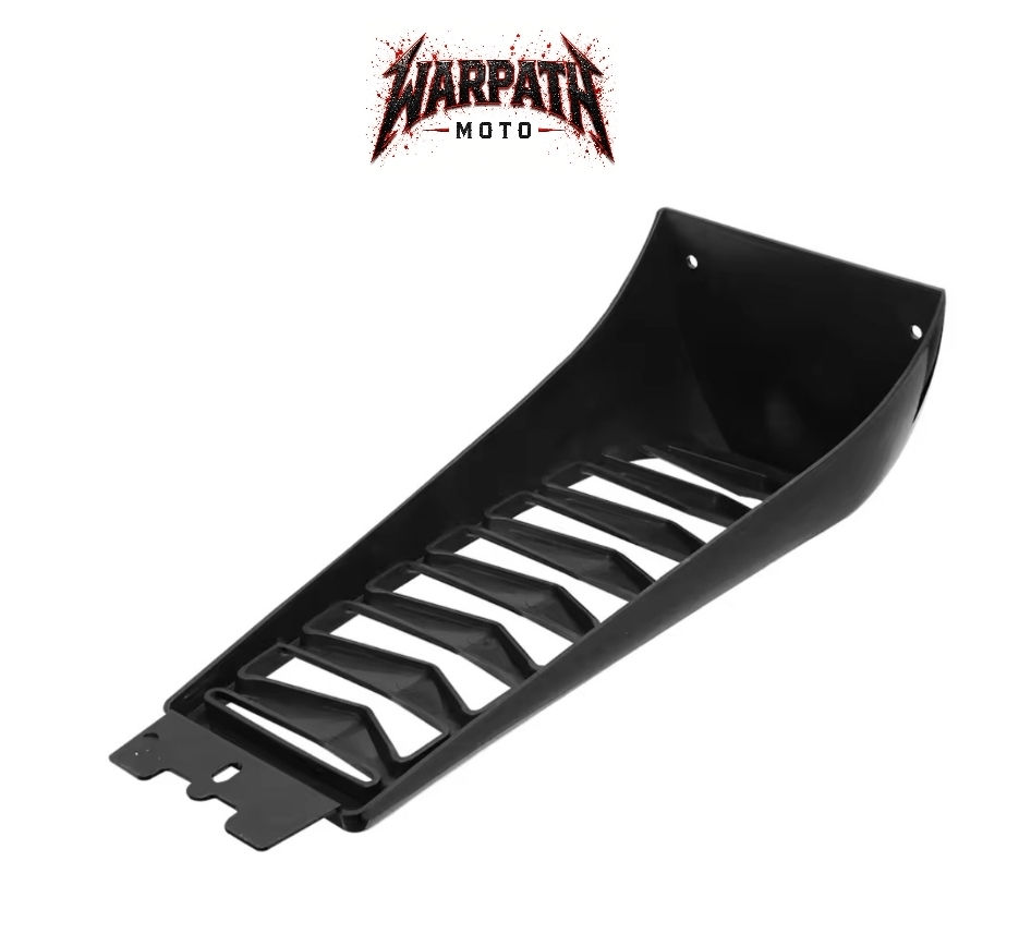 Warpath Moto Gloss Black Chin Spoiler