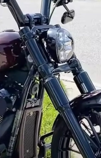 Harley Breakout 2018 to 2026 Blackout Fork Kit