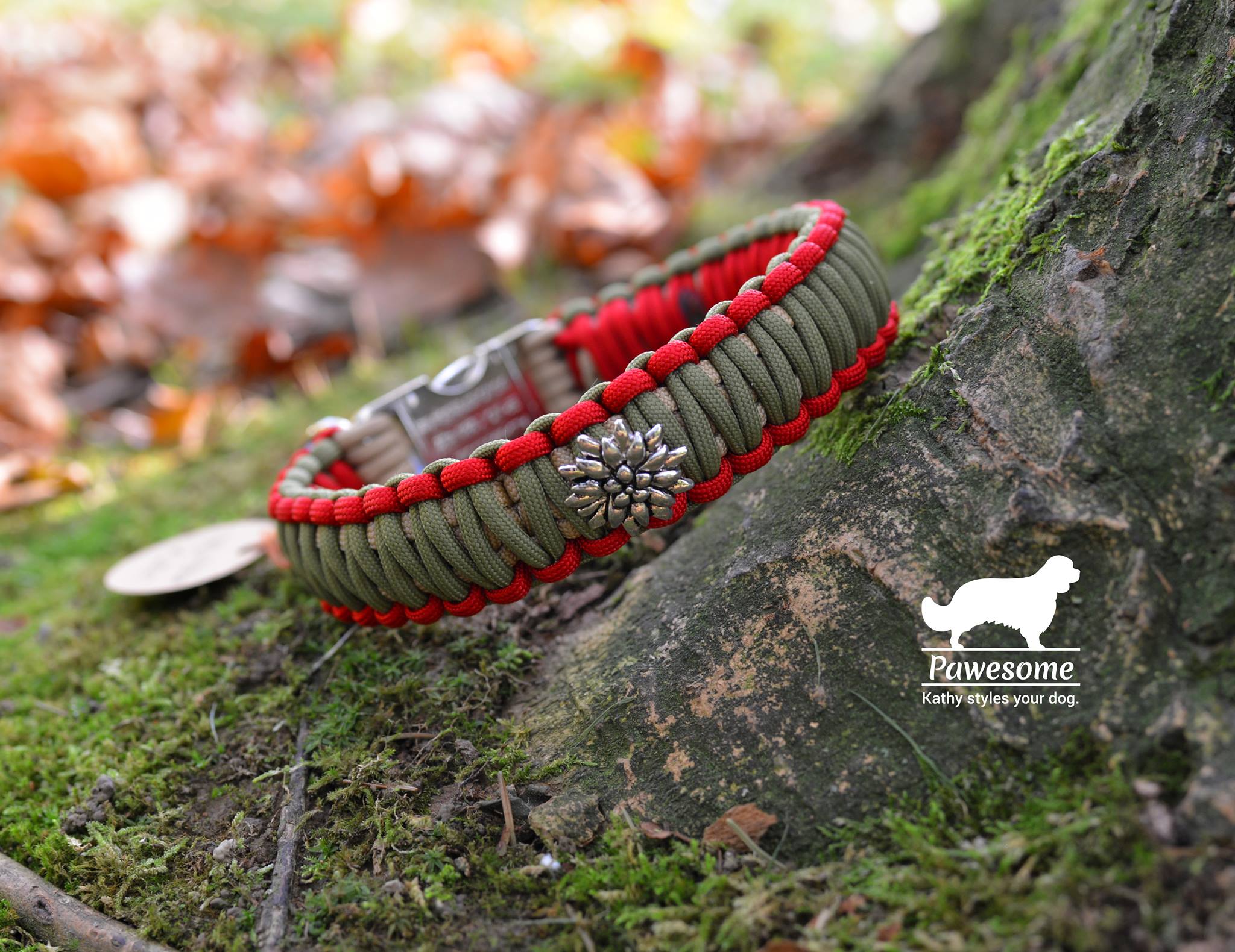 Halsband "Double Snake"