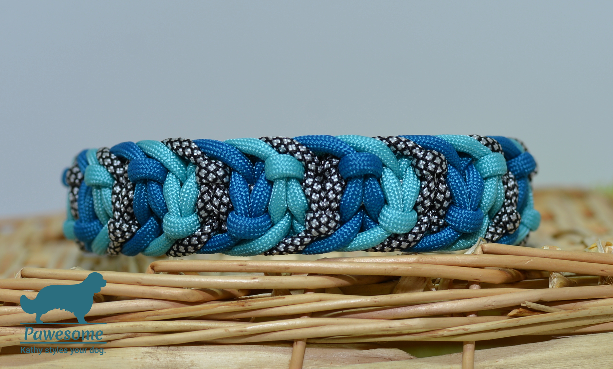 Halsband Jelly Belly blau