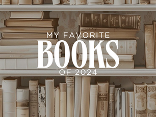 My Favorite Books of 2024