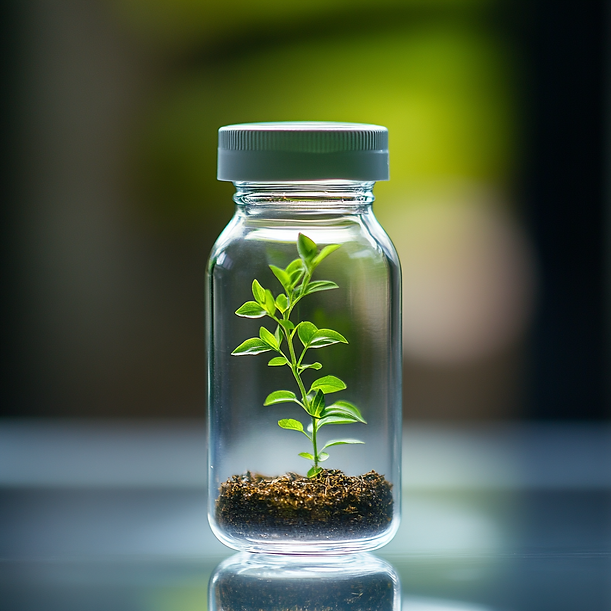 u7422693619_small_baby_tissue_culture_plant_in_a_nursery_bott_c196e4ef-2541-48b9-8f80-e955