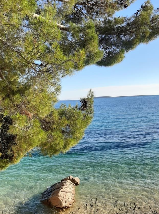 Badebucht bei Martinscica, Cres, Kroatien