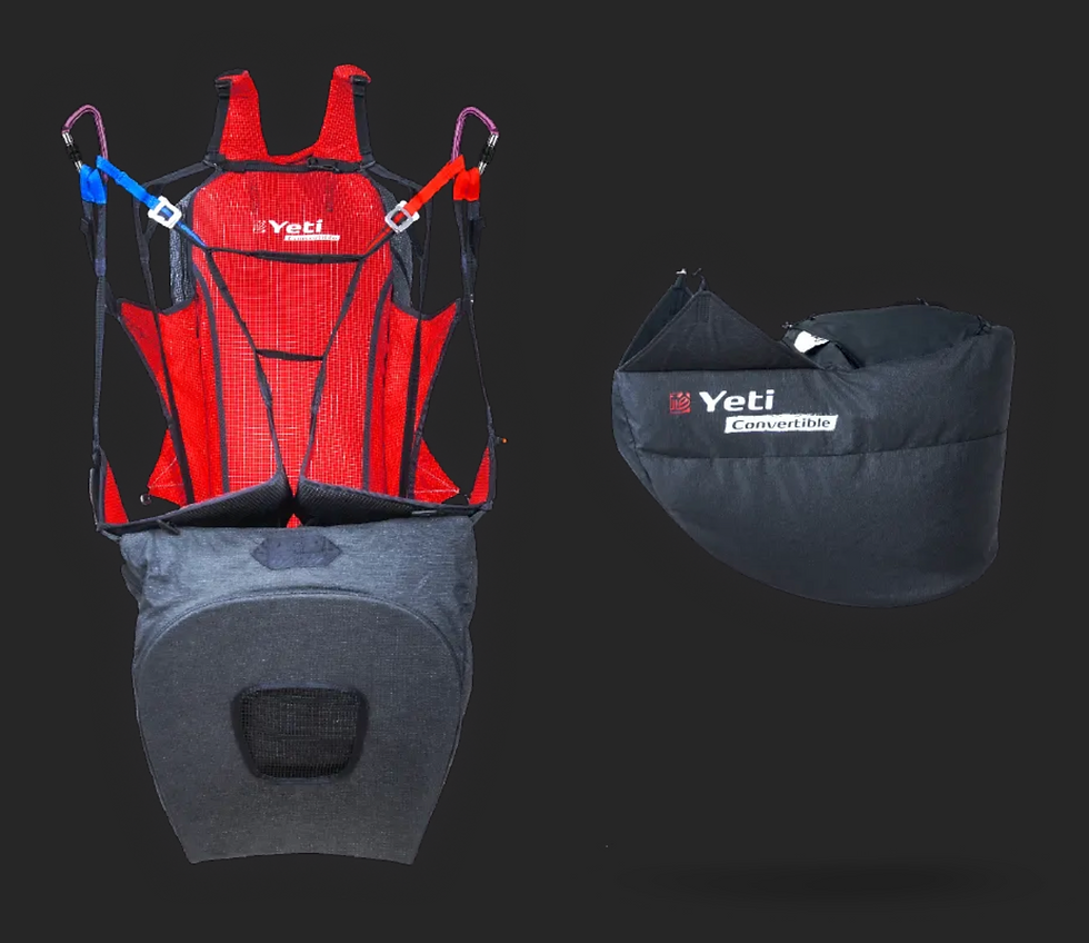 Thumbnail: GIN Yeti Convertible 2 with back protector