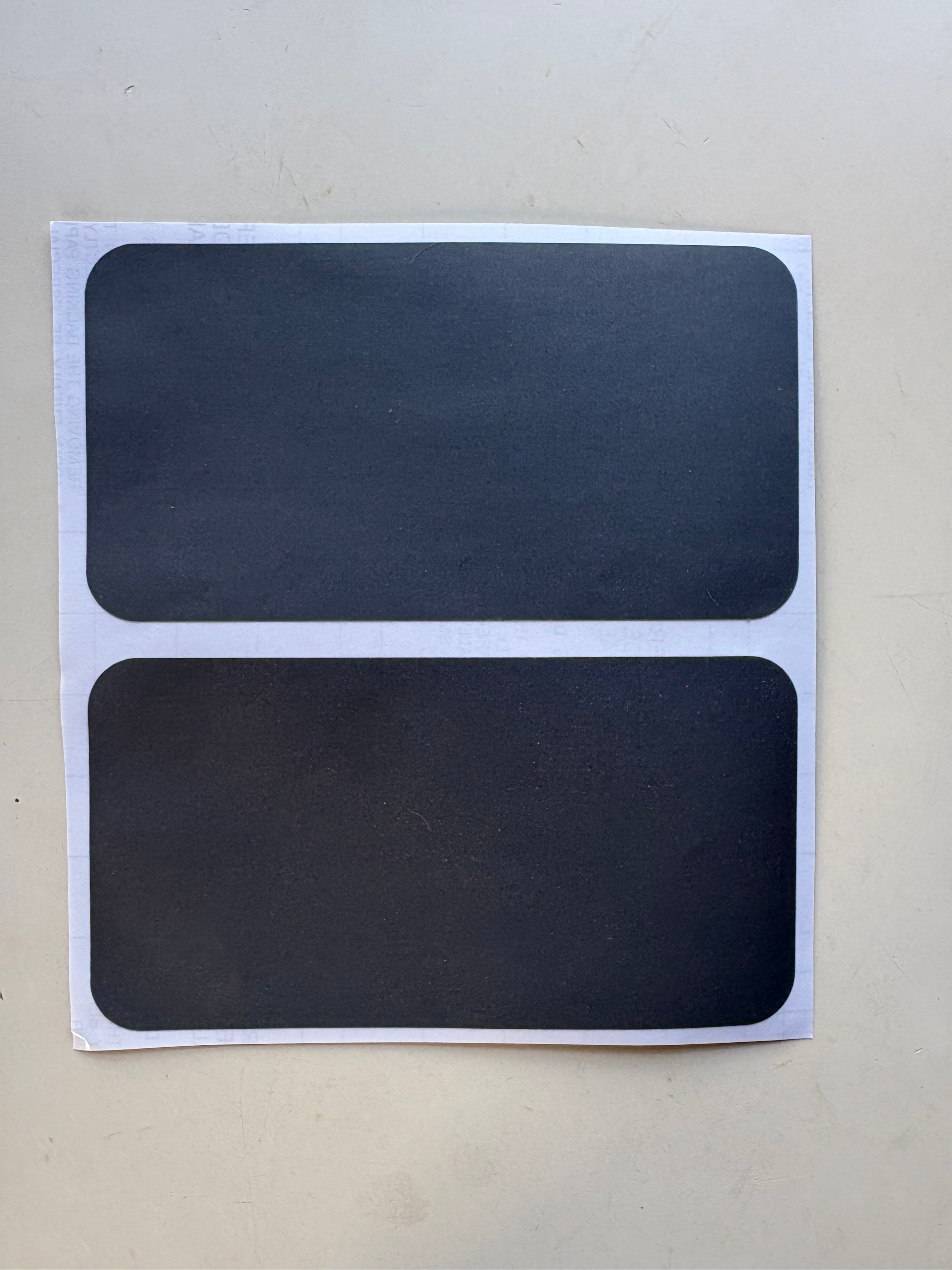 4 x Rudder servo hatch cover