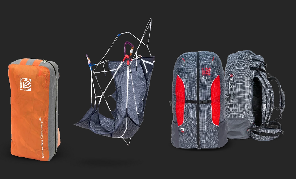 Thumbnail: GIN Yeti Convertible 2 with back protector