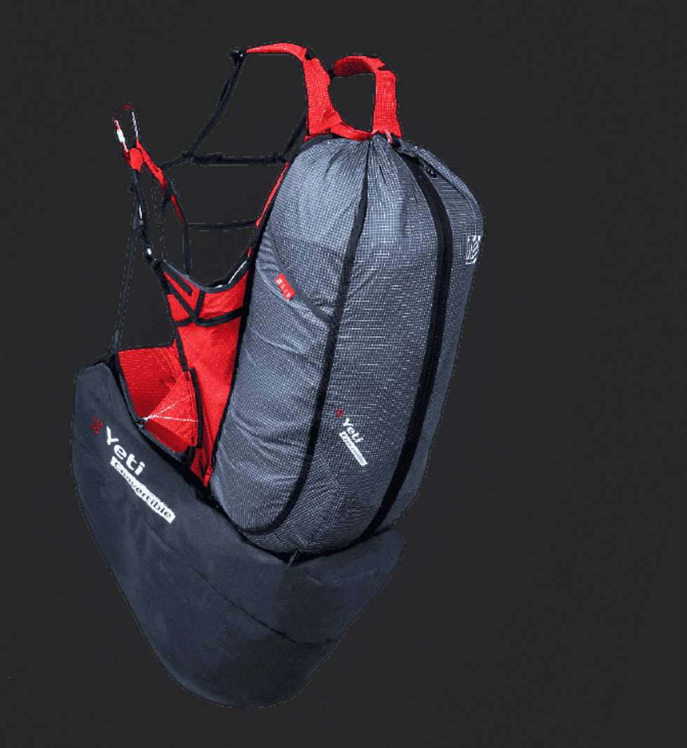 Thumbnail: GIN Yeti Convertible 2 with back protector