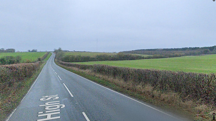 Top Gear Series 9 Episode 4 - Jeremy is seen driving the new 997 911 Carrera Turbo the B1225 near Benniworth, England.