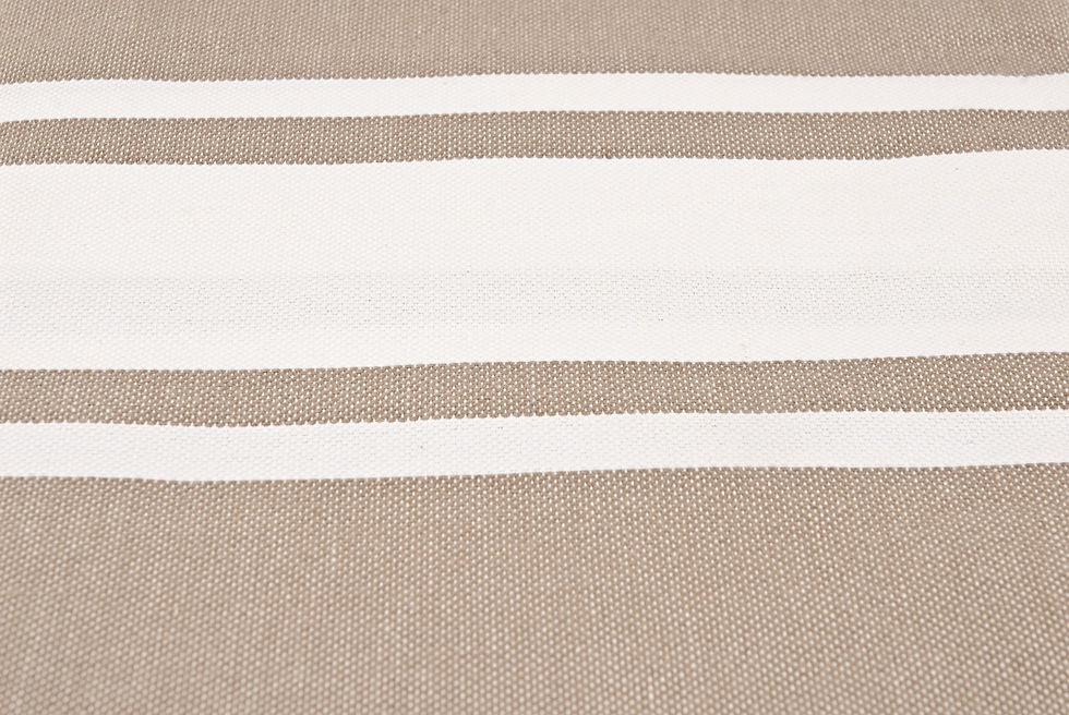 Fouta Café Franja Blanca