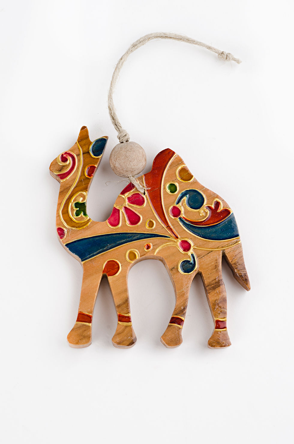 Colgante en Madera de Olivo