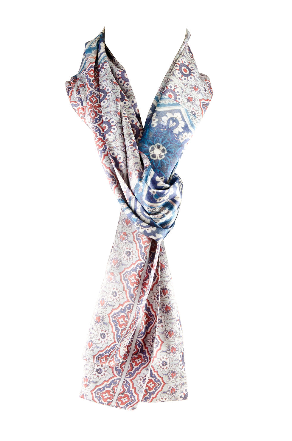 Bufanda en Satín de Seda