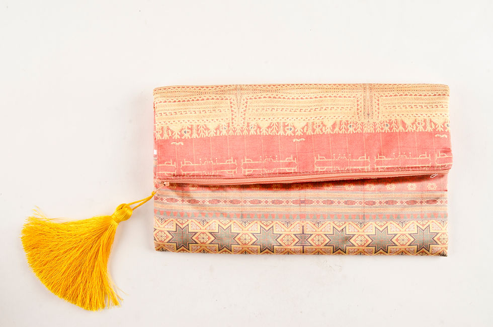 Bolso de Mano en Seda