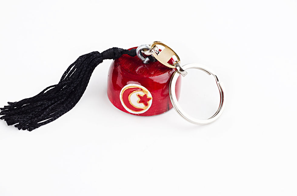 Llavero en Madera de Olivo