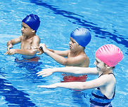 Small group strokes swim lesson