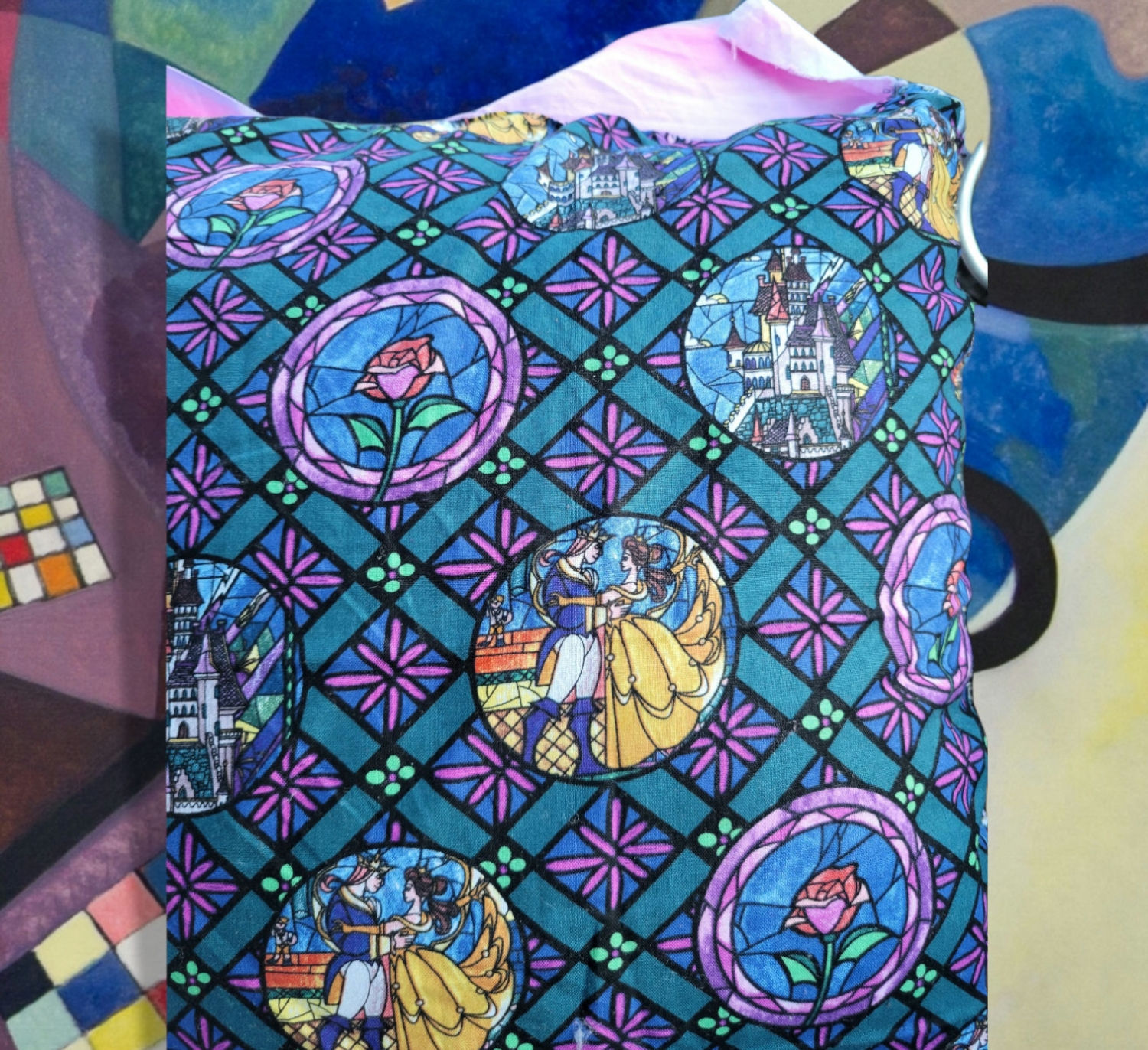 Beauty And The Beast Pillow