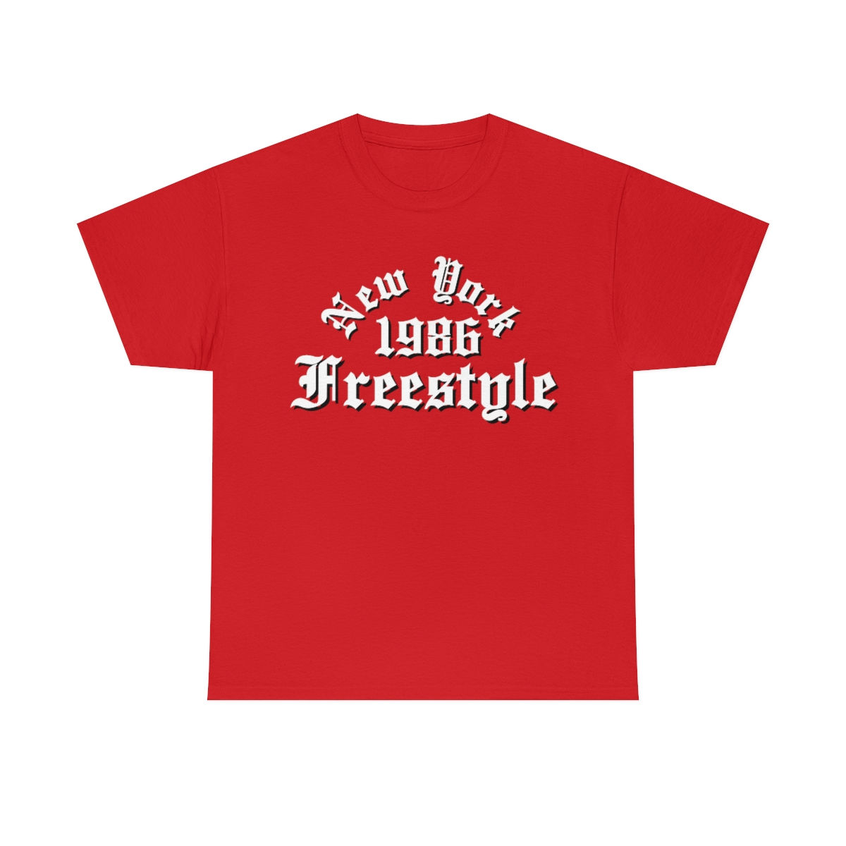 1986 Freestyle Music - New York Edition Unisex Heavy Cotton Tee 