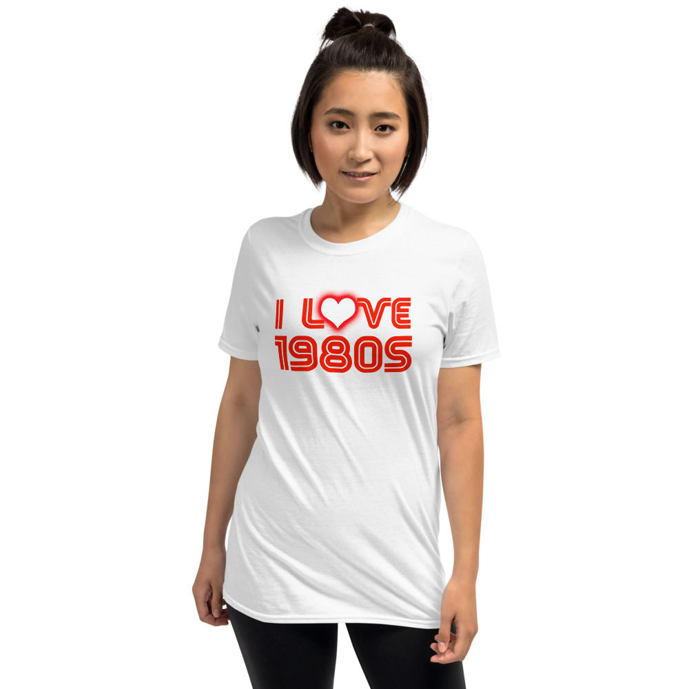 I Love the 1980's Short-Sleeve Unisex T-Shirt