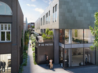 Vanuit Pieter Vreedeplein, Tilburg