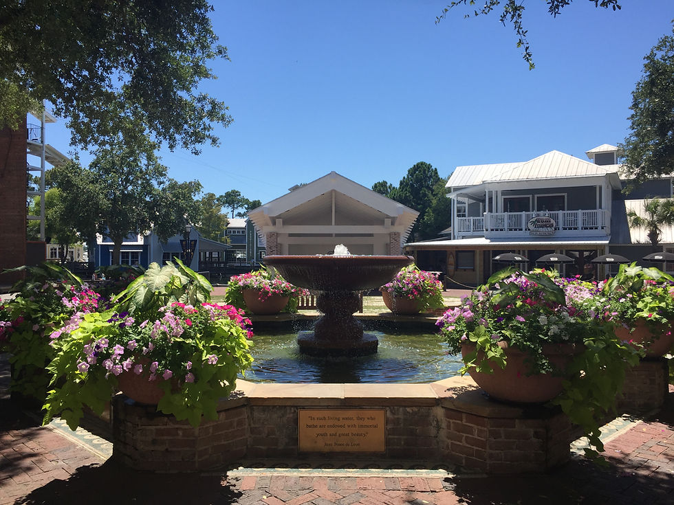 The Fountain within Baytowne Wharf
