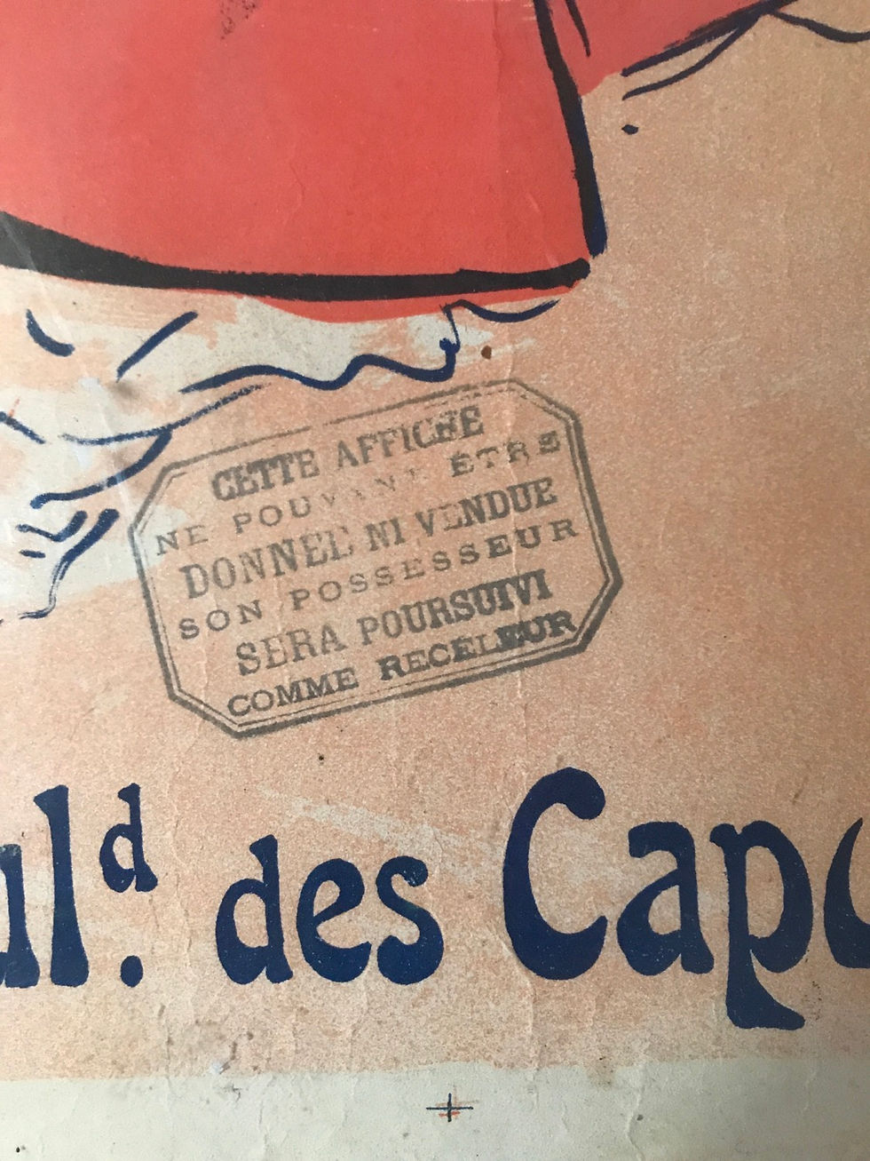 Miniature : Affiche originale de 1899 Jules Cheret 124x87 cm